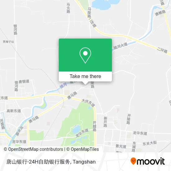唐山银行-24H自助银行服务 map