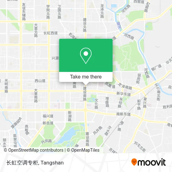 长虹空调专柜 map
