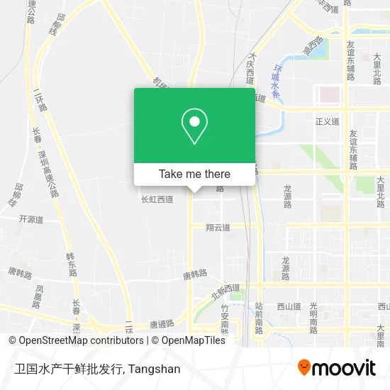 卫国水产干鲜批发行 map