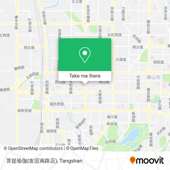 菩提瑜伽(友谊南路店) map