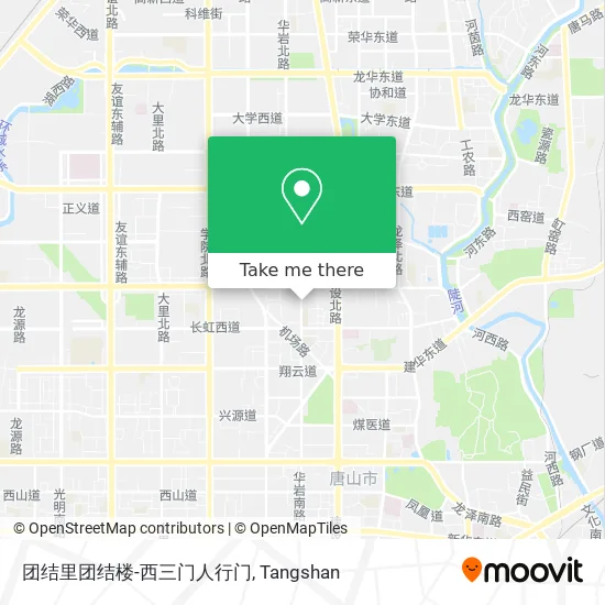 团结里团结楼-西三门人行门 map