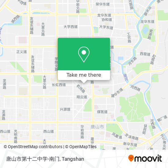 唐山市第十二中学-南门 map