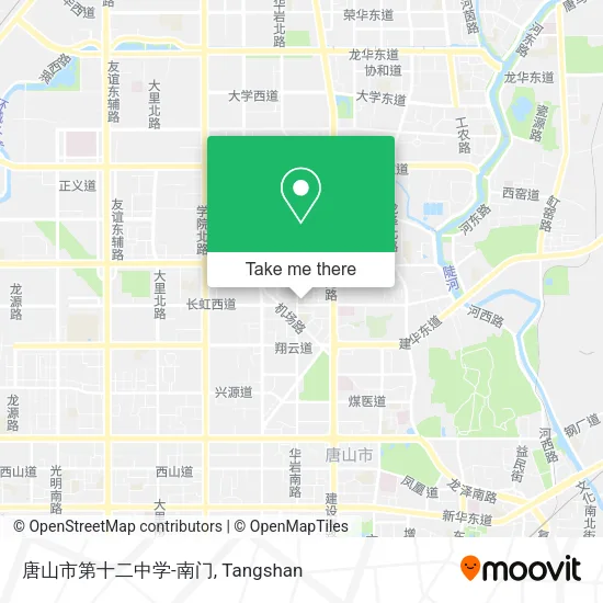 唐山市第十二中学-南门 map