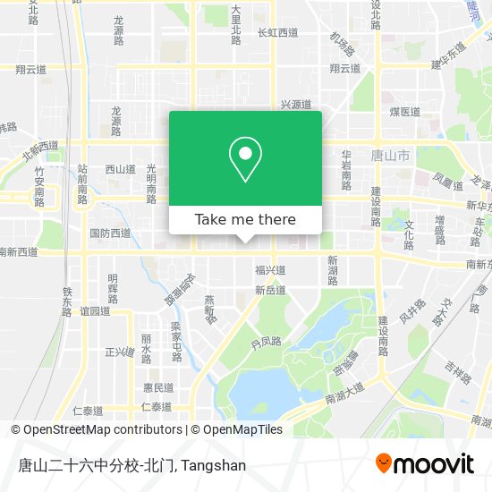 唐山二十六中分校-北门 map
