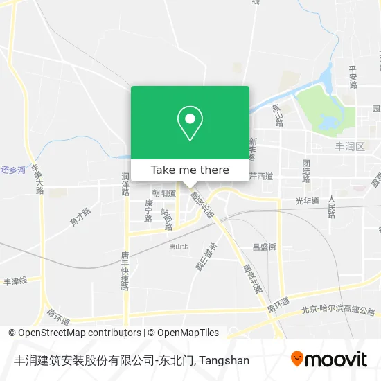 丰润建筑安装股份有限公司-东北门 map