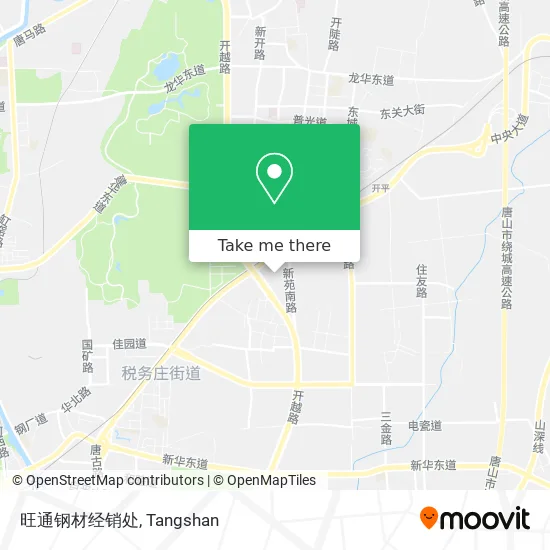 旺通钢材经销处 map