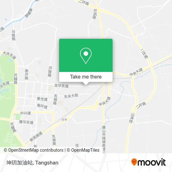 坤玥加油站 map