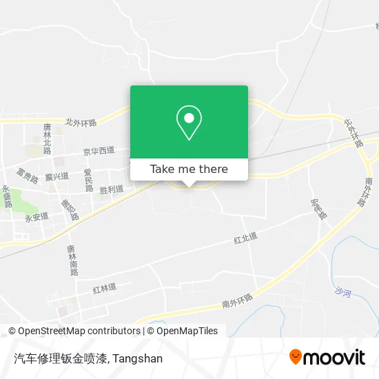 汽车修理钣金喷漆 map