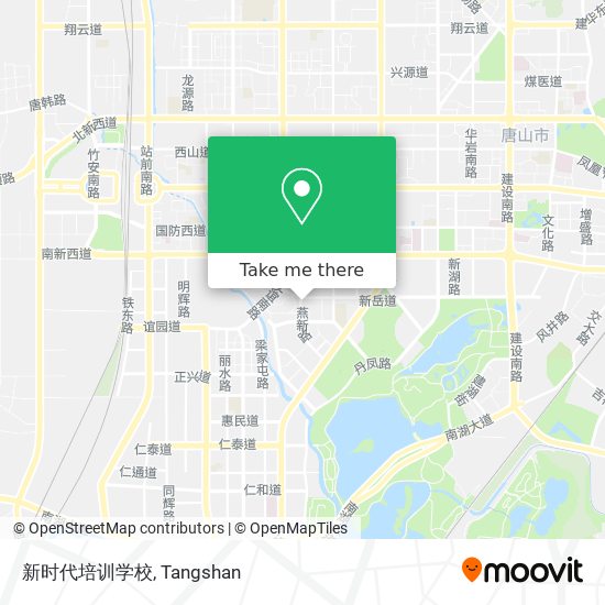 新时代培训学校 map