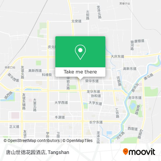 唐山世德花园酒店 map