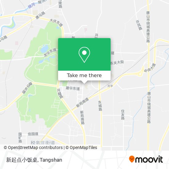 新起点小饭桌 map