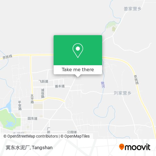 冀东水泥厂 map