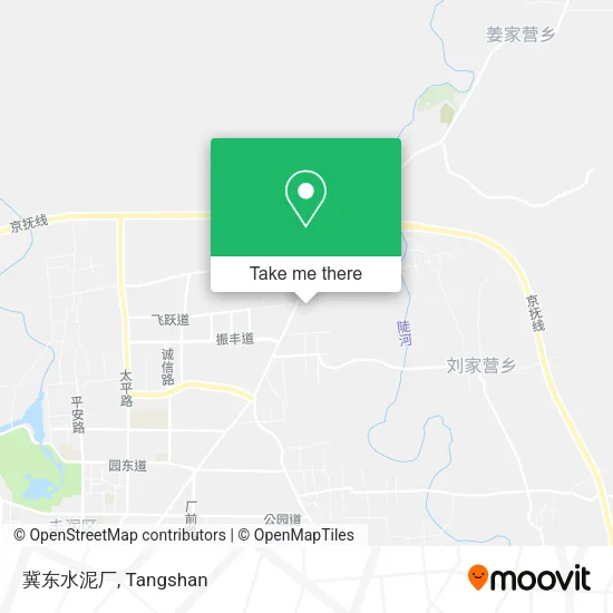 冀东水泥厂 map