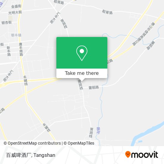 百威啤酒厂 map