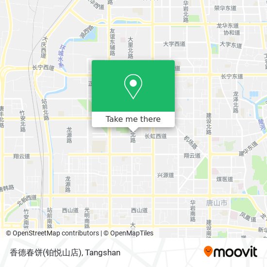 香德春饼(铂悦山店) map