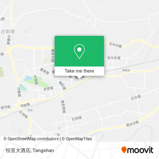 恒亚大酒店 map