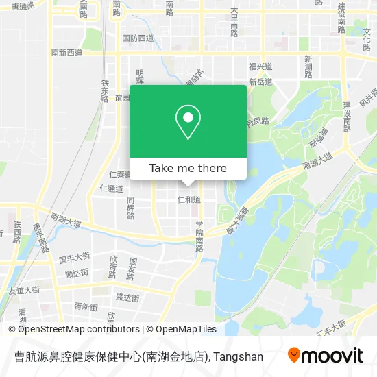 曹航源鼻腔健康保健中心(南湖金地店) map