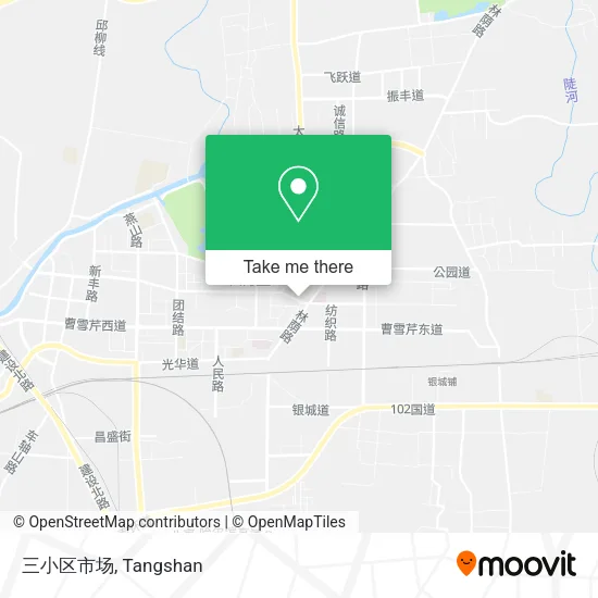 三小区市场 map