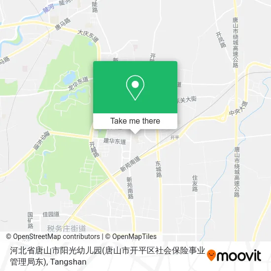 河北省唐山市阳光幼儿园(唐山市开平区社会保险事业管理局东) map