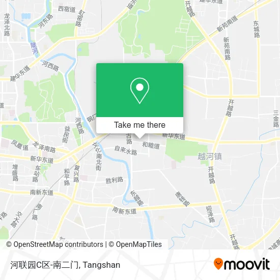 河联园C区-南二门 map