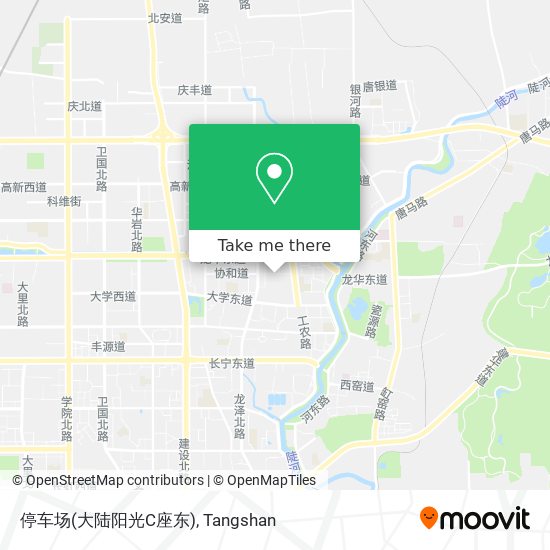 停车场(大陆阳光C座东) map