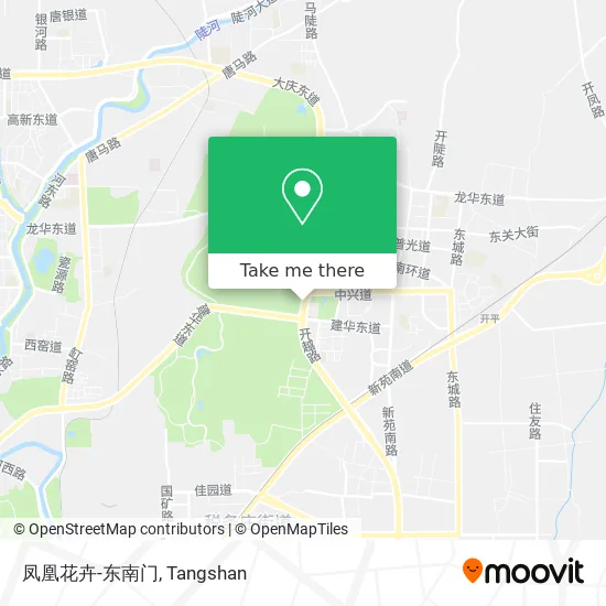 凤凰花卉-东南门 map