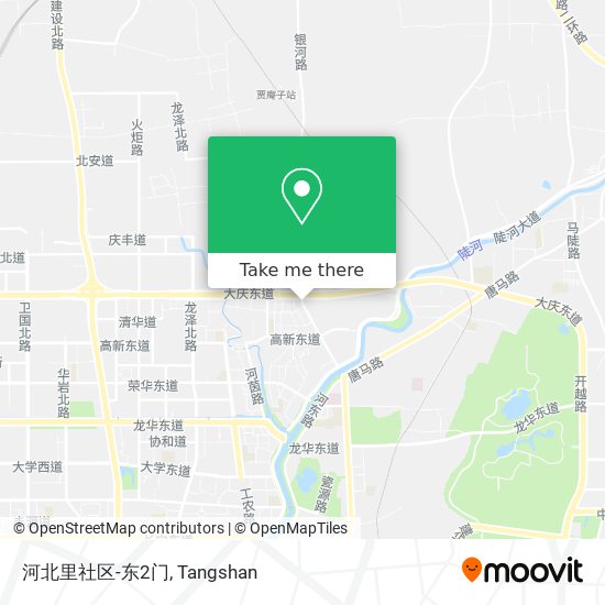 河北里社区-东2门 map