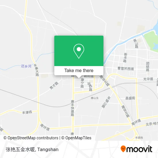 张艳五金水暖 map