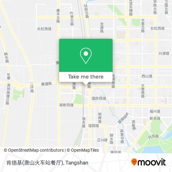 肯德基(唐山火车站餐厅) map