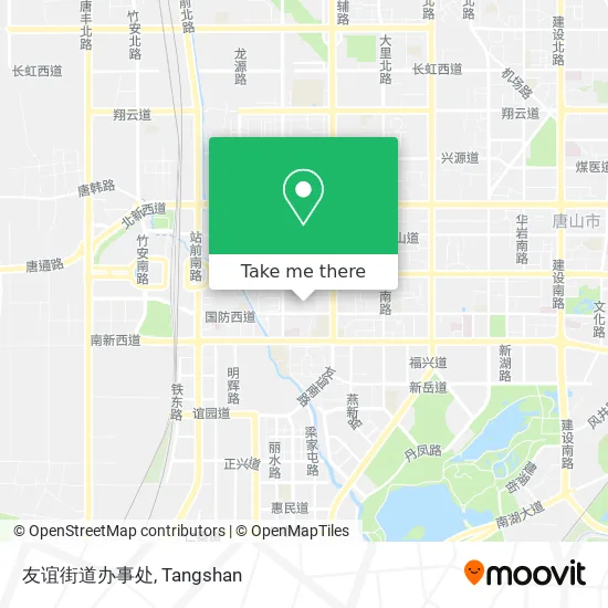 友谊街道办事处 map