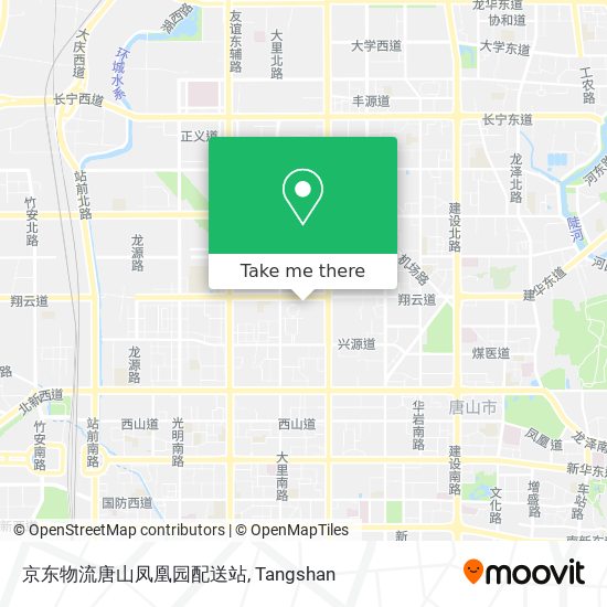 京东物流唐山凤凰园配送站 map