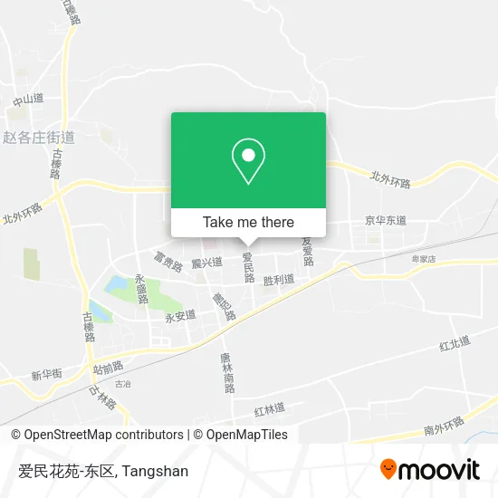 爱民花苑-东区 map