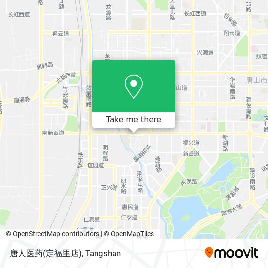 唐人医药(定福里店) map