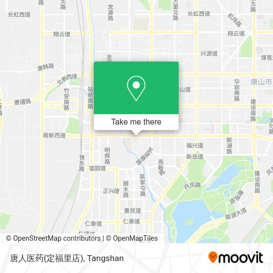 唐人医药(定福里店) map