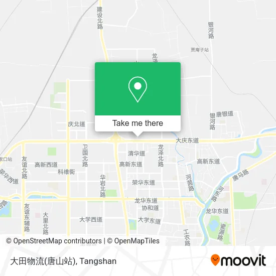 大田物流(唐山站) map