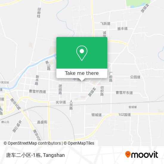 唐车二小区-1栋 map