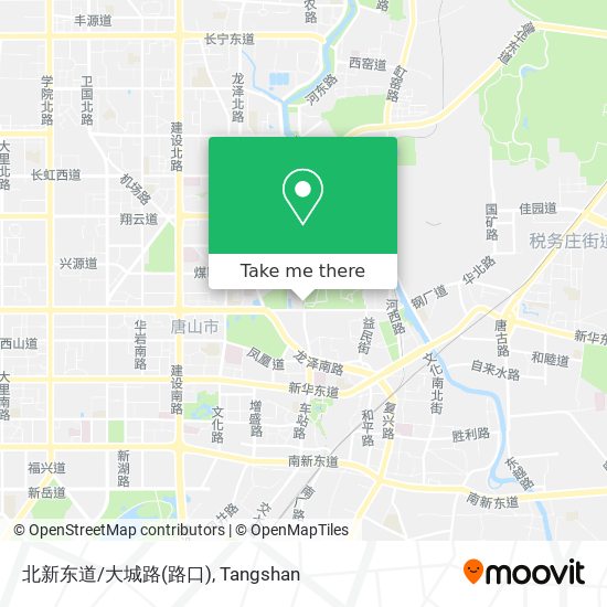 北新东道/大城路(路口) map