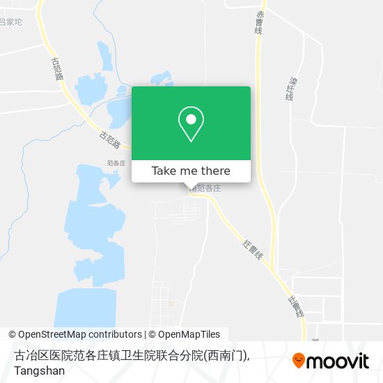 古冶区医院范各庄镇卫生院联合分院(西南门) map