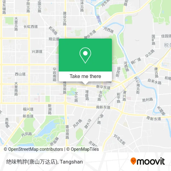 绝味鸭脖(唐山万达店) map