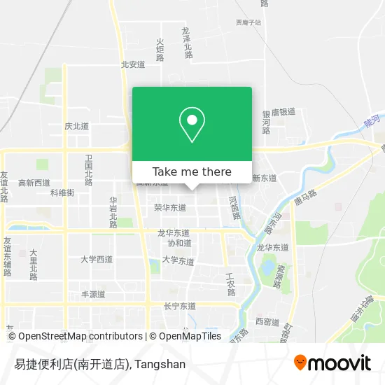 易捷便利店(南开道店) map