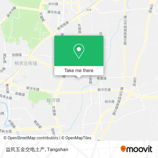 益民五金交电土产 map