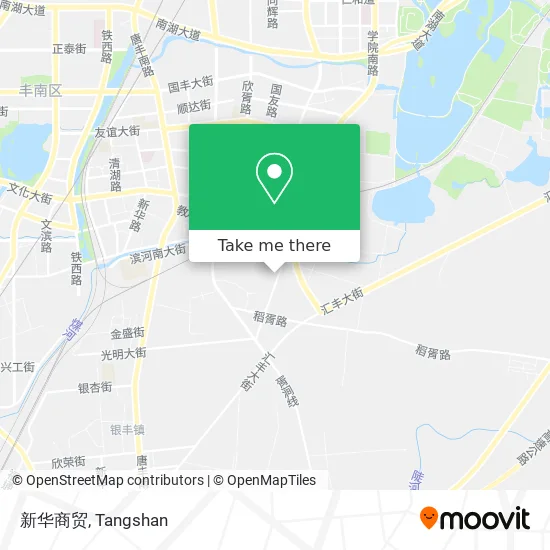 新华商贸 map