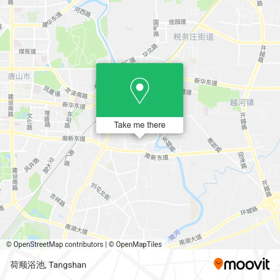 荷顺浴池 map