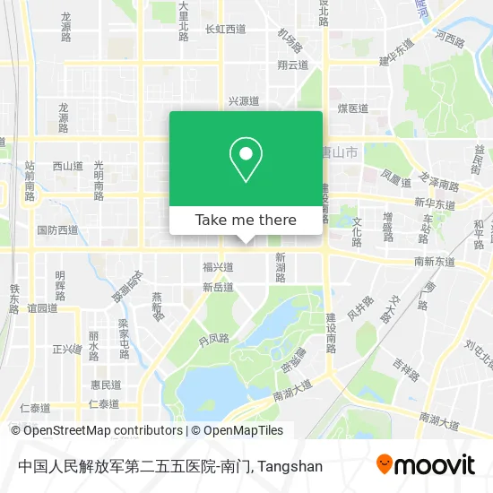 中国人民解放军第二五五医院-南门 map