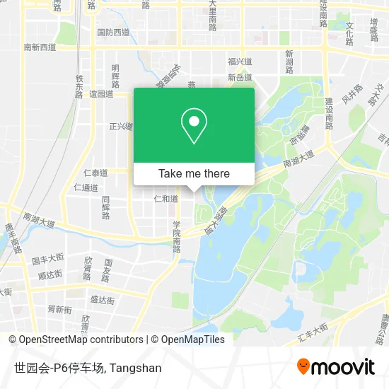 世园会-P6停车场 map