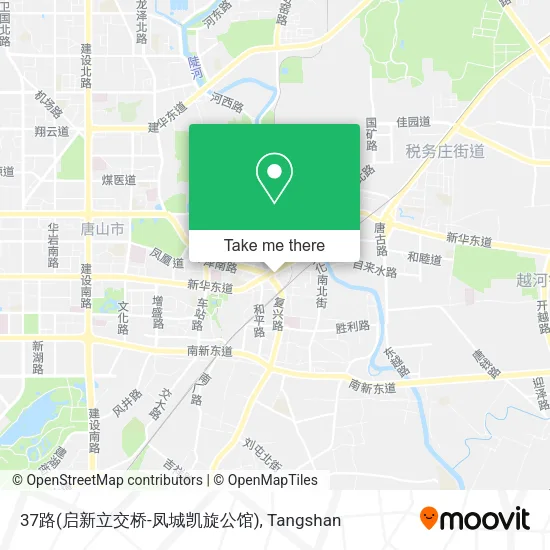 37路(启新立交桥-凤城凯旋公馆) map