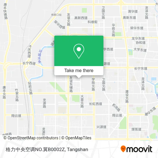 格力中央空调NO.冀B0002Z map