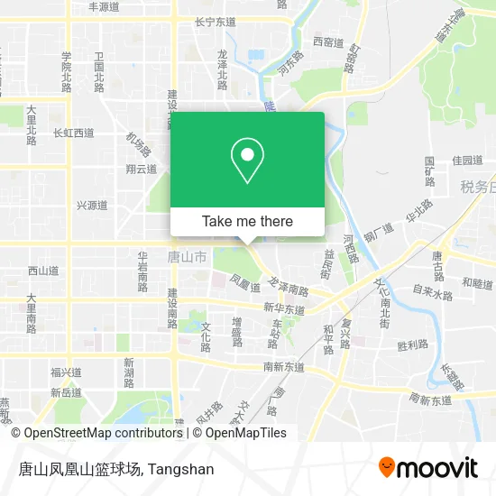 唐山凤凰山篮球场 map