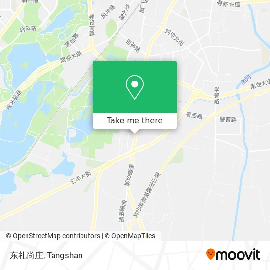 东礼尚庄 map
