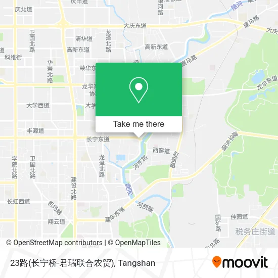 23路(长宁桥-君瑞联合农贸) map